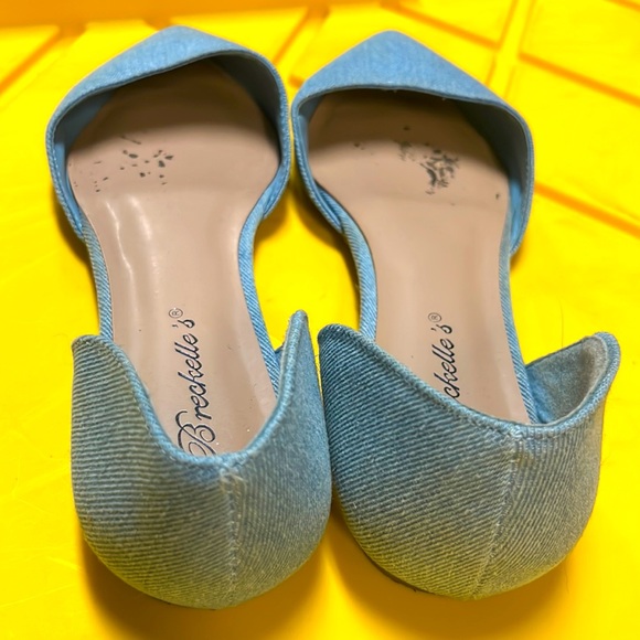 Blue pointed flats - Picture 2 of 5